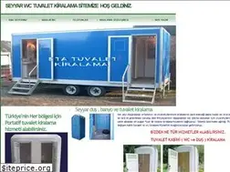 Sites similar to seyyartuvaletkiralama.com