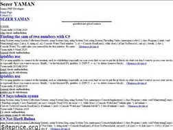 Sites similar to sezeryaman.com