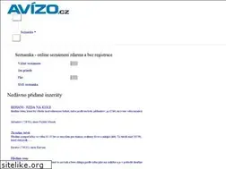 Sites similar to seznamka.avizo.cz