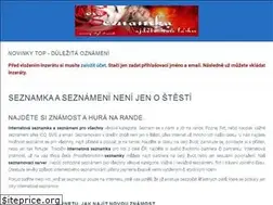 Sites similar to seznamka.deni.cz