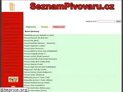 Sites similar to seznampivovaru.cz