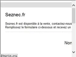 Sites similar to seznec.fr