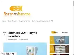 Sites similar to sezonnaleszcza.pl