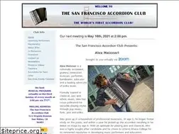 Sites similar to sfaccordionclub.com