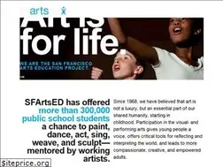 Sites similar to sfartsed.org