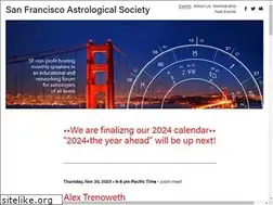 Sites similar to sfastrologicalsociety.com