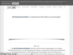 Sites similar to sfb-foerdertechnik.de