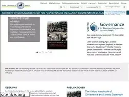Sites similar to sfb-governance.de