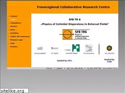 Sites similar to sfb-tr6.de