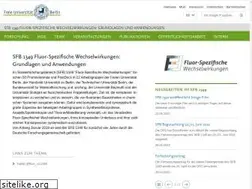 Sites similar to sfb1349.de