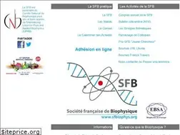 Sites similar to sfbiophys.org