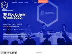 Sites similar to sfblockchainweek.io