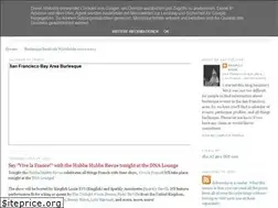 Sites similar to sfburlesque.blogspot.com
