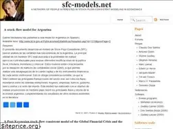 Sites similar to sfc-models.net