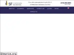 Sites similar to sfchristianschool.org