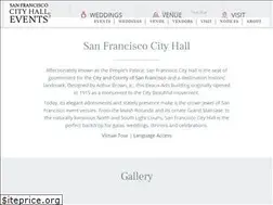 Sites similar to sfcityhallevents.org