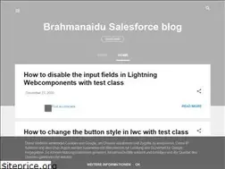 Sites similar to sfdcscenarios.blogspot.com
