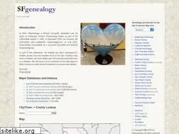 Sites similar to sfgenealogy.net