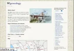 Sites similar to sfgenealogy.org