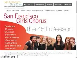 Sites similar to sfgirlschorus.org