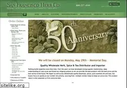 Sites similar to sfherb.com