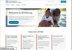 Sites similar to sfhsa.org