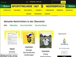 Sites similar to sfn-1927.de