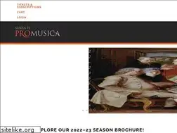 Sites similar to sfpromusica.org