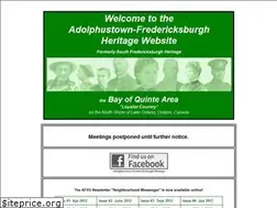 Sites similar to sfredheritage.on.ca