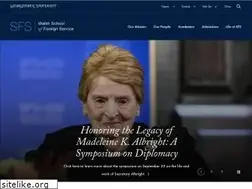 Sites similar to sfs.georgetown.edu