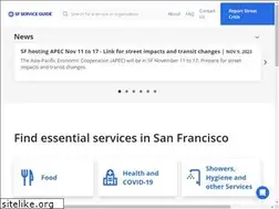 Sites similar to sfserviceguide.org