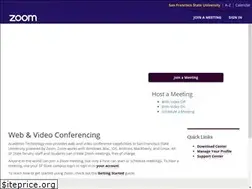 Sites similar to sfsu.zoom.us
