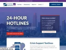 Sites similar to sfsuicide.org