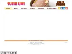 Sites similar to sfsushiumi.com