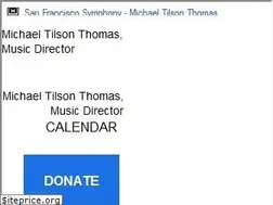 Sites similar to sfsymphony.com