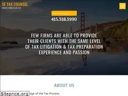 Sites similar to sftaxcounsel.com