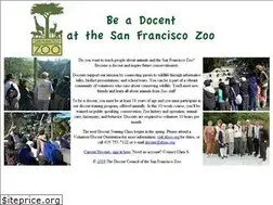 Sites similar to sfzoodocents.org