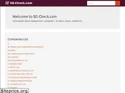 Sites similar to sg-check.com