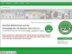 Sites similar to sg-massen.de