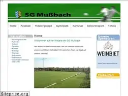 Sites similar to sg-mussbach.de