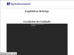 Sites similar to sg-thaleischweiler.de