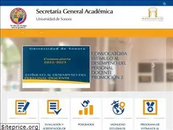 Sites similar to sgacademica.uson.mx