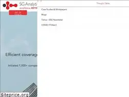 Sites similar to sganalytics.com