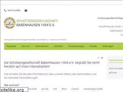 Sites similar to sgbabenhausen1454.de