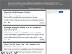 Sites similar to sgbauexams.blogspot.com