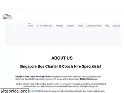 Sites similar to sgbuscharter.com
