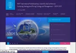 Sites similar to sgem.org