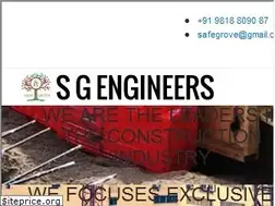 Sites similar to sgengineers.in