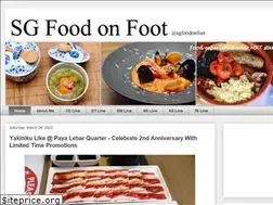 Sites similar to sgfoodonfoot.com
