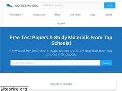 Sites similar to sgfreepapers.com